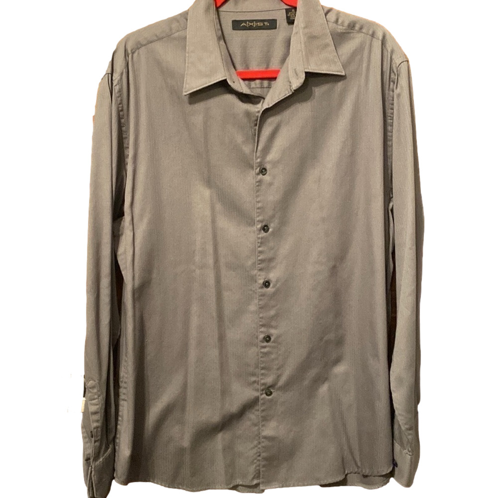 3/$18 Axist Long Sleeve Button-Down Dress Shir